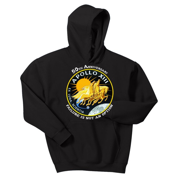 Apollo 13 Failure Is Not An Option Kids Hoodie