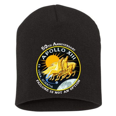 Apollo 13 Failure Is Not An Option Short Acrylic Beanie