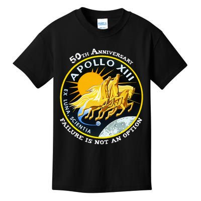 Apollo 13 Failure Is Not An Option Kids T-Shirt