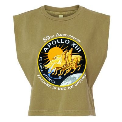 Apollo 13 Failure Is Not An Option Garment-Dyed Women's Muscle Tee