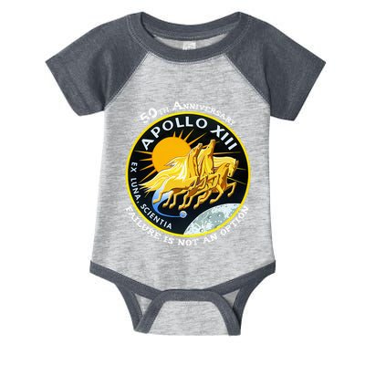 Apollo 13 Failure Is Not An Option Infant Baby Jersey Bodysuit