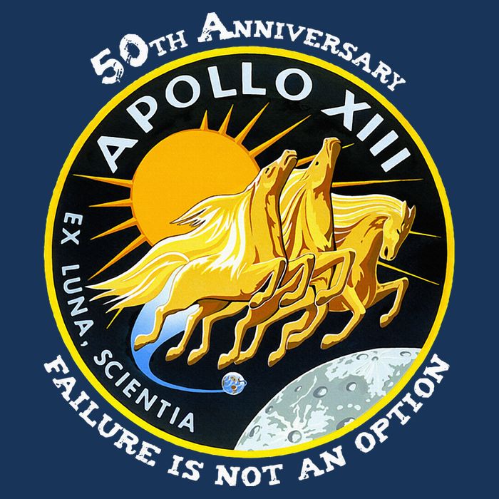 Apollo 13 Failure Is Not An Option Infant Baby Jersey Bodysuit
