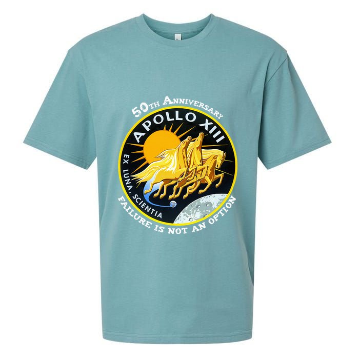 Apollo 13 Failure Is Not An Option Sueded Cloud Jersey T-Shirt
