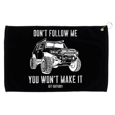 Adventure 101 Funny Fj Cruiser Meaningful Gift Grommeted Golf Towel