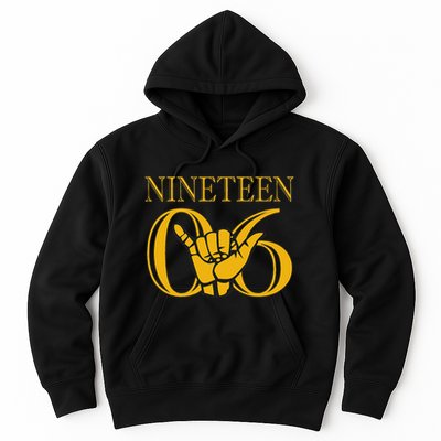 Alpha 1906 Gold Alpha Hand Sign Hoodie