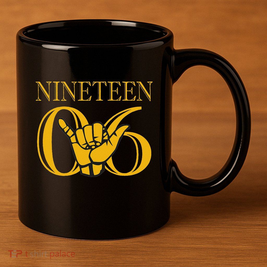 Alpha 1906 Gold Alpha Hand Sign 11oz C Handle Ceramic Mug