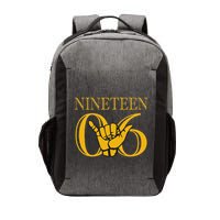 Alpha 1906 Gold Alpha Hand Sign Vector Backpack