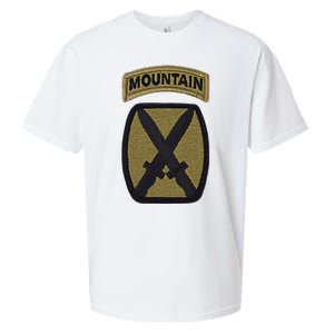 Army 10th Mountain Division Military Veteran Morale Sueded Cloud Jersey T-Shirt