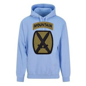 Army 10th Mountain Division Military Veteran Morale Unisex Surf Hoodie