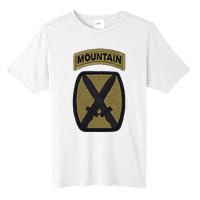 Army 10th Mountain Division Military Veteran Morale Tall Fusion ChromaSoft Performance T-Shirt