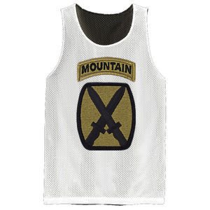 Army 10th Mountain Division Military Veteran Morale Mesh Reversible Basketball Jersey Tank