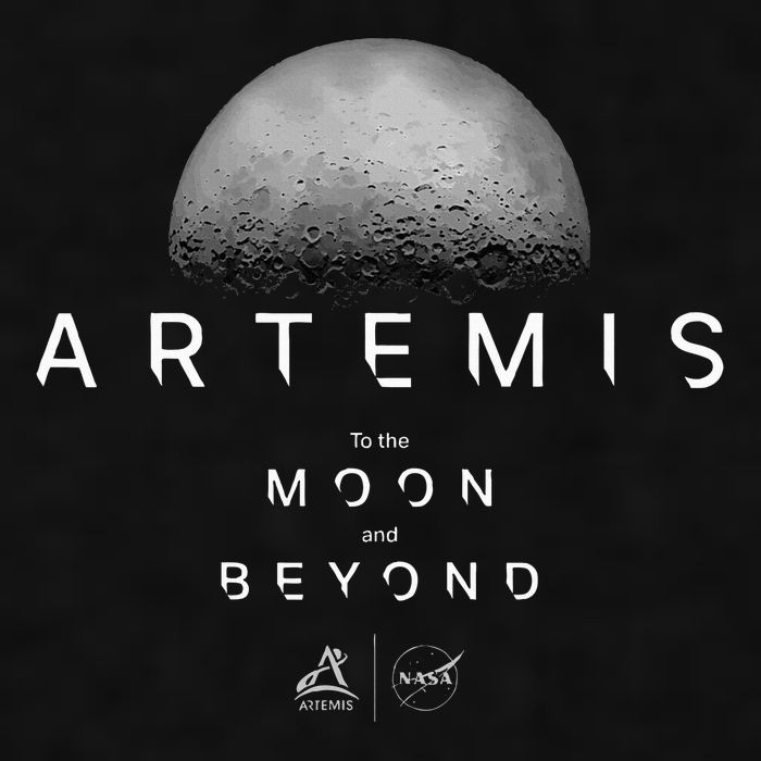 Artemis 1 N.Asa Launch Mission To The Moon And Beyond Ladies PosiCharge Tri-Blend Wicking Tank