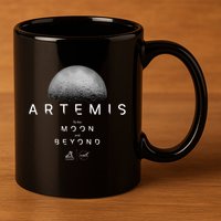 Artemis 1 N.Asa Launch Mission To The Moon And Beyond 11oz C Handle Ceramic Mug
