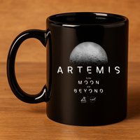 Artemis 1 N.Asa Launch Mission To The Moon And Beyond 11oz C Handle Ceramic Mug