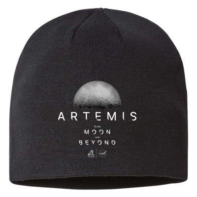 Artemis 1 N.Asa Launch Mission To The Moon And Beyond Sustainable Beanie