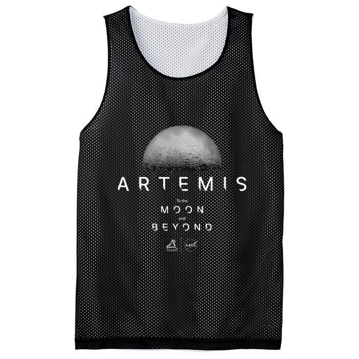 Artemis 1 N.Asa Launch Mission To The Moon And Beyond Mesh Reversible Basketball Jersey Tank