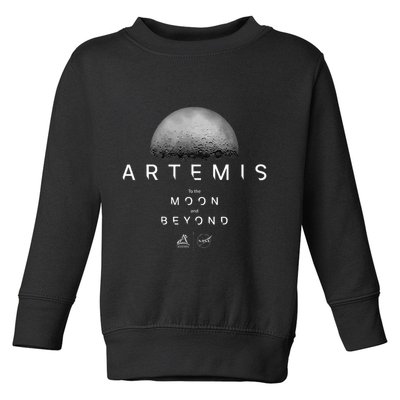 Artemis 1 N.Asa Launch Mission To The Moon And Beyond Toddler Sweatshirt