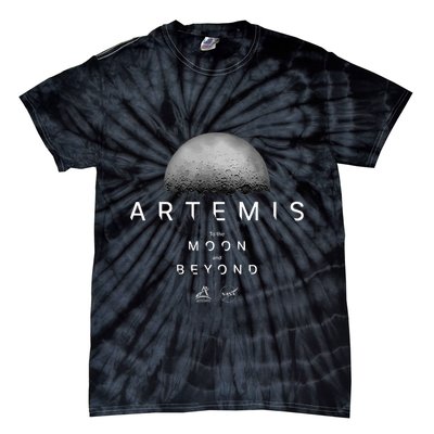 Artemis 1 N.Asa Launch Mission To The Moon And Beyond Tie-Dye T-Shirt