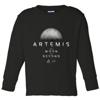 Artemis 1 N.Asa Launch Mission To The Moon And Beyond Toddler Long Sleeve Shirt