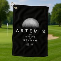 Artemis 1 N.Asa Launch Mission To The Moon And Beyond Golf Towel