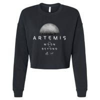 Artemis 1 N.Asa Launch Mission To The Moon And Beyond Cropped Pullover Crew