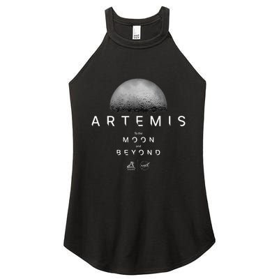 Artemis 1 N.Asa Launch Mission To The Moon And Beyond Women's Perfect Tri Rocker Tank