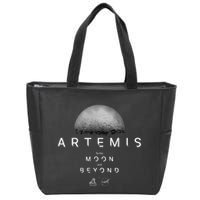Artemis 1 N.Asa Launch Mission To The Moon And Beyond Zip Tote Bag