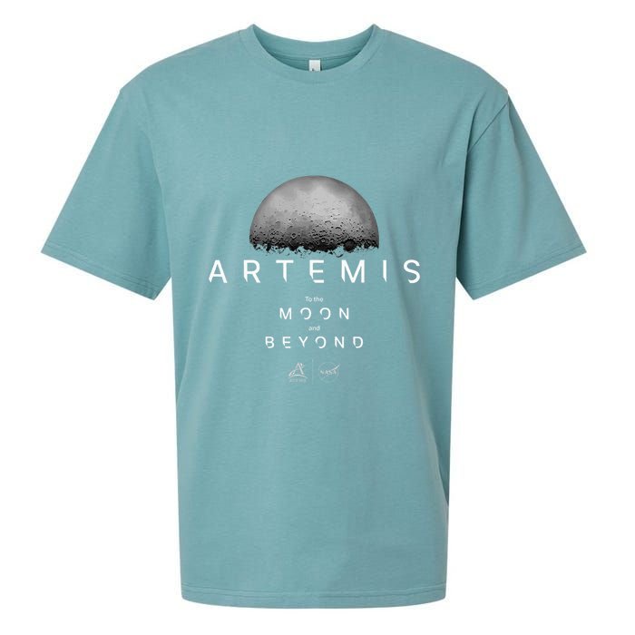 Artemis 1 N.Asa Launch Mission To The Moon And Beyond Sueded Cloud Jersey T-Shirt