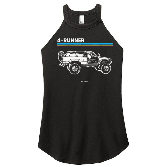 Adventure 101 Retro 4Runner Women’s Perfect Tri Rocker Tank