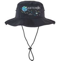 Artemis 1 Route Map SLS Rocket Launch Mission To The Moon Bucket Hat