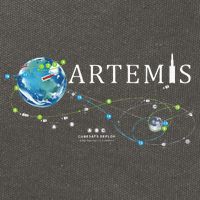 Artemis 1 Route Map SLS Rocket Launch Mission To The Moon Cotton Canvas Backpack