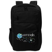 Artemis 1 Route Map SLS Rocket Launch Mission To The Moon Impact Tech Backpack