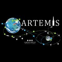 Artemis 1 Route Map SLS Rocket Launch Mission To The Moon 7-Panel Snapback Hat