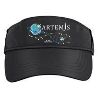 Artemis 1 Route Map SLS Rocket Launch Mission To The Moon Adult Drive Performance Visor