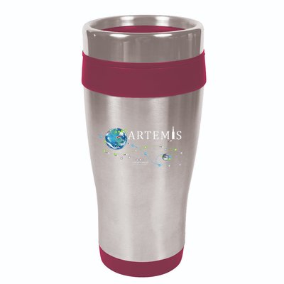 Artemis 1 Route Map SLS Rocket Launch Mission To The Moon 16oz Travel Tumbler