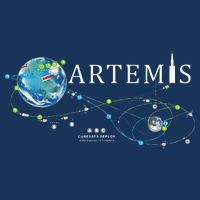 Artemis 1 Route Map SLS Rocket Launch Mission To The Moon Infant Baby Jersey Bodysuit