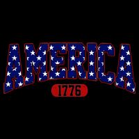 America 1776 Retro 4th Of July Independence Day  Zip Tote Bag