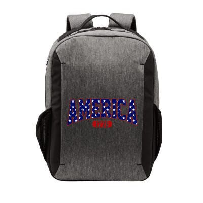 America 1776 Retro 4th Of July Independence Day  Vector Backpack