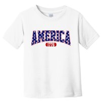 America 1776 Retro 4th Of July Independence Day  Toddler T-Shirt