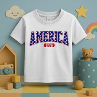 America 1776 Retro 4th Of July Independence Day  Toddler T-Shirt