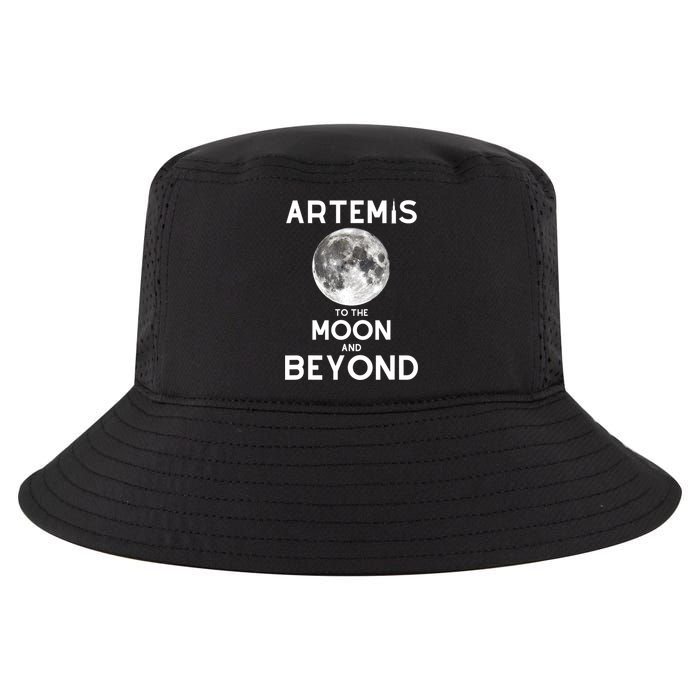 Artemis 1 SLS Rocket Launch Mission To The Moon And Beyond Cool Comfort Performance Bucket Hat