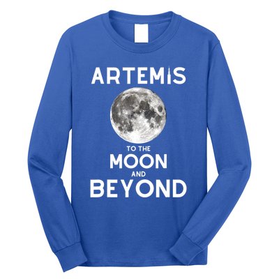 Artemis 1 SLS Rocket Launch Mission To The Moon And Beyond Long Sleeve Shirt