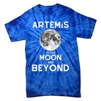 Artemis 1 SLS Rocket Launch Mission To The Moon And Beyond Tie-Dye T-Shirt