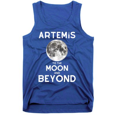 Artemis 1 SLS Rocket Launch Mission To The Moon And Beyond Tank Top