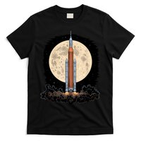 Artemis 1 SLS Rocket Launch Mission To The Moon And Beyond T-Shirt