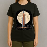 Artemis 1 SLS Rocket Launch Mission To The Moon And Beyond T-Shirt