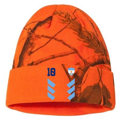 Argentina 10 Soccer Jersey Argentina Football Fan Soccer Kati Licensed 12" Camo Beanie