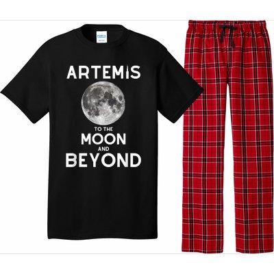 Artemis 1 SLS Rocket Launch Mission To The Moon And Beyond Pajama Set