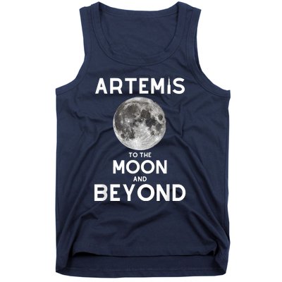 Artemis 1 SLS Rocket Launch Mission To The Moon And Beyond Tank Top