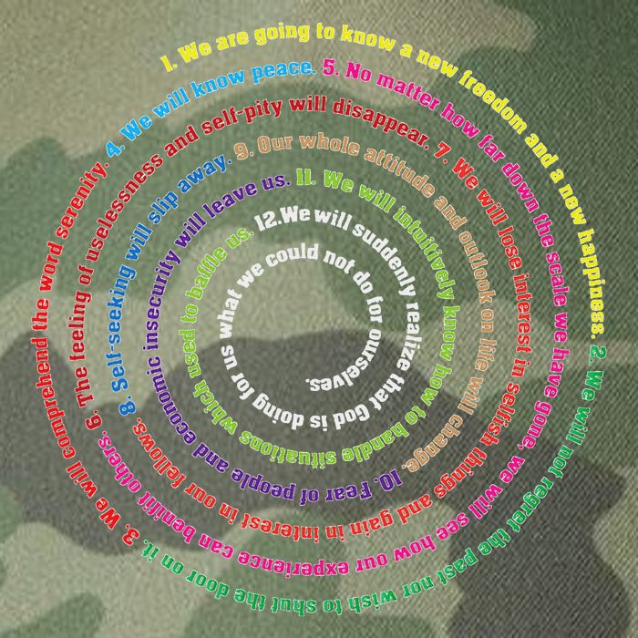 Aa 12 Step Recovery Definition Of Insanity Legacy Tie Dye Trucker Hat
